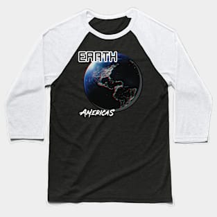 Earth Americas' Cool Photography Baseball T-Shirt